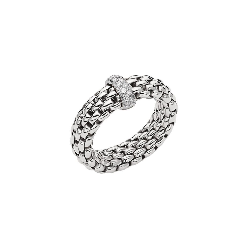 Fope Flex'it Ring - VENDÔME Collection - AN559 BBR B - Weissgold 750/- Weite L