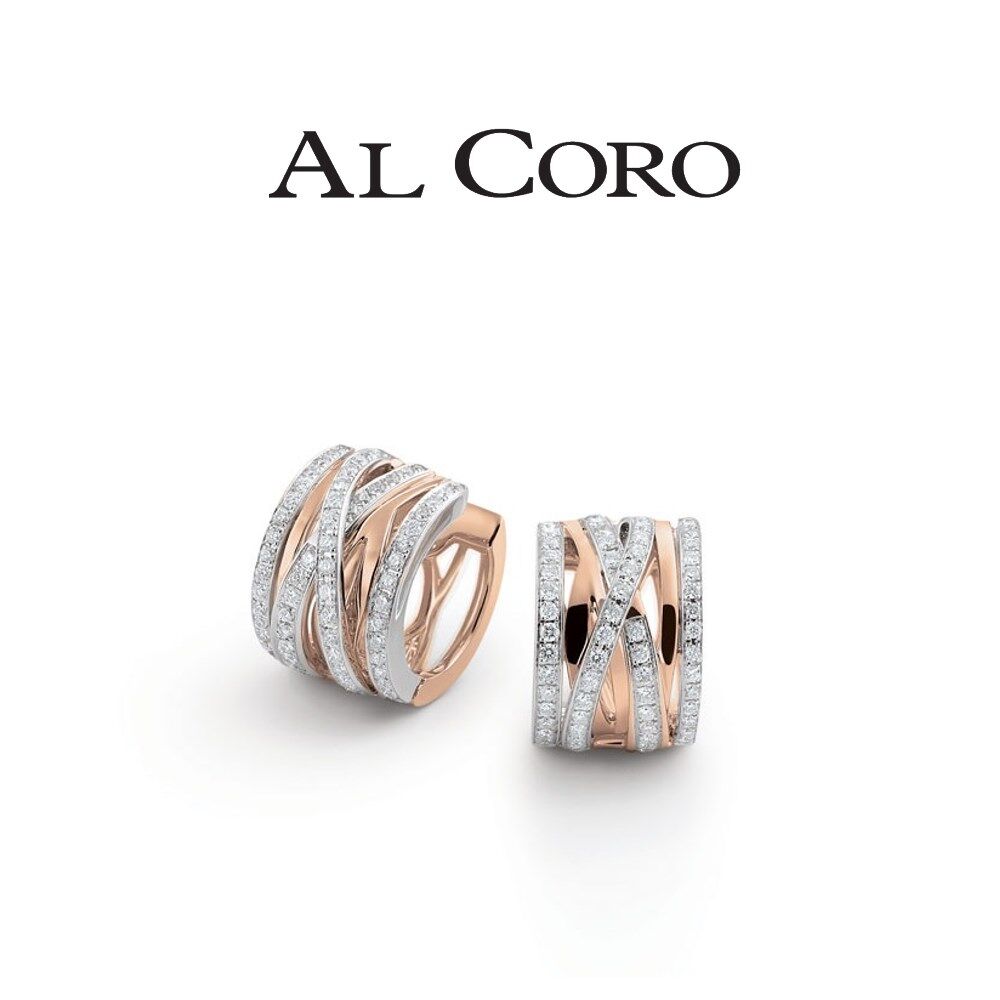 Al Coro Serenata Creolen - NE377R - Roségold 750/-