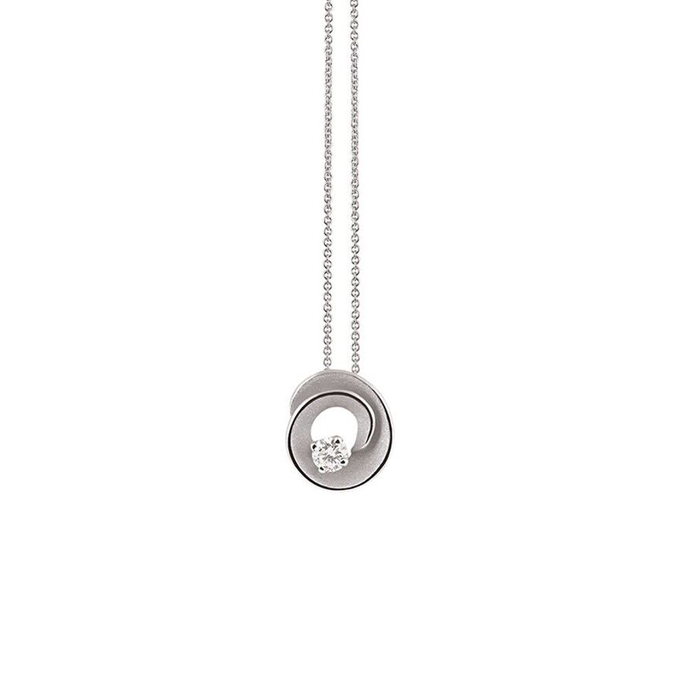 Annamaria Cammilli Essential DUNE ASSOLO Halsschmuck - GPE3237W - White Ice Gold 750/- 