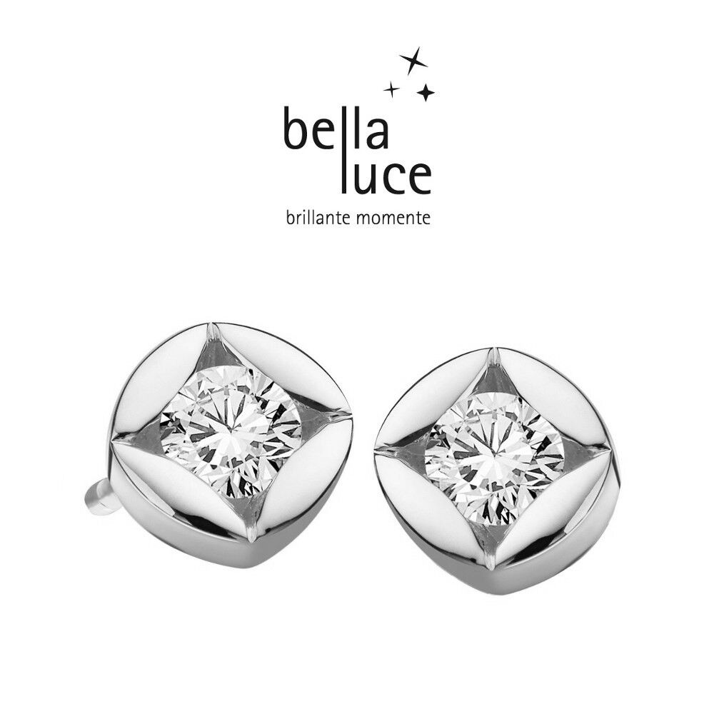 bellaluce Solitaire Ohrstecker Weißgold 585/- 0,20ct / EH000723