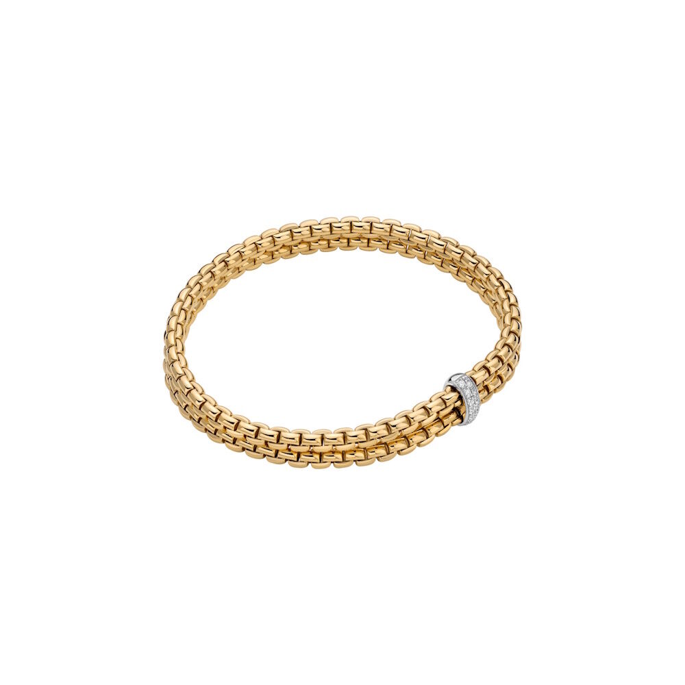 Fope Flex'it Armband - EKA - 75501BX_BB_G_XBX_00L - Gelbgold 750/-