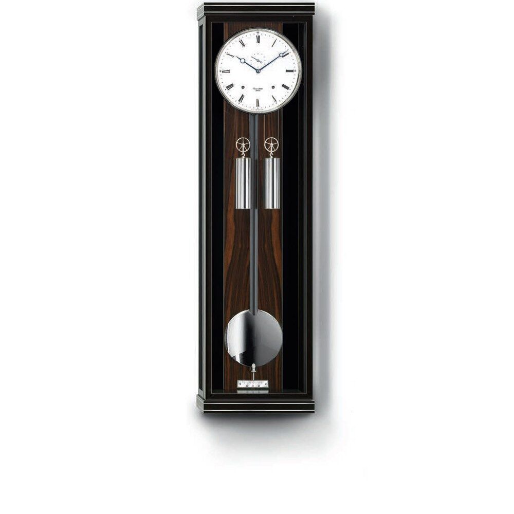 Erwin Sattler Classica S 100 M - schwarzer Schleiflack mit Makassar-Kassette und Metallintarsien