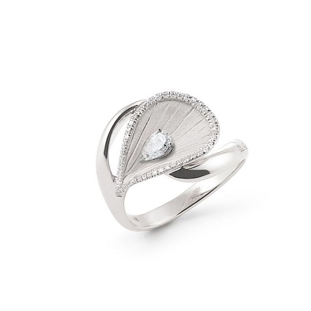 Annamaria Cammilli Vision PREMIERE Ring - GAN2065W - White Ice Gold 750/-