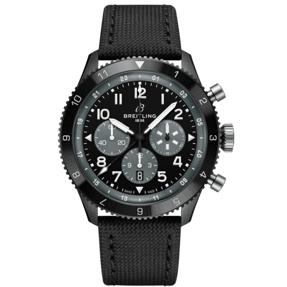 Breitling Super AVI B04 Chronograph GMT 46 Mosquito Night Fighter / SB04451A1B1X1