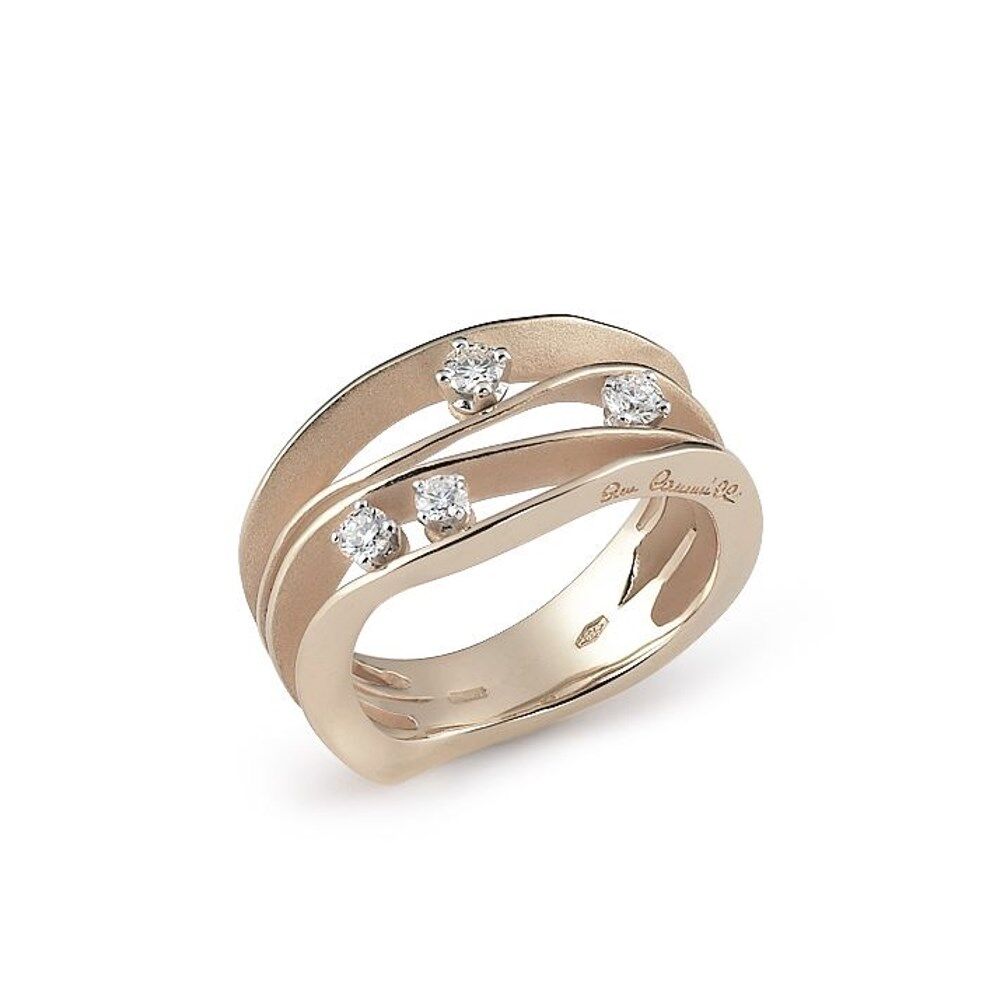 Annamaria Cammilli Essential DUNE Ring - GAN0778N - Natural Beige Gold 750/-