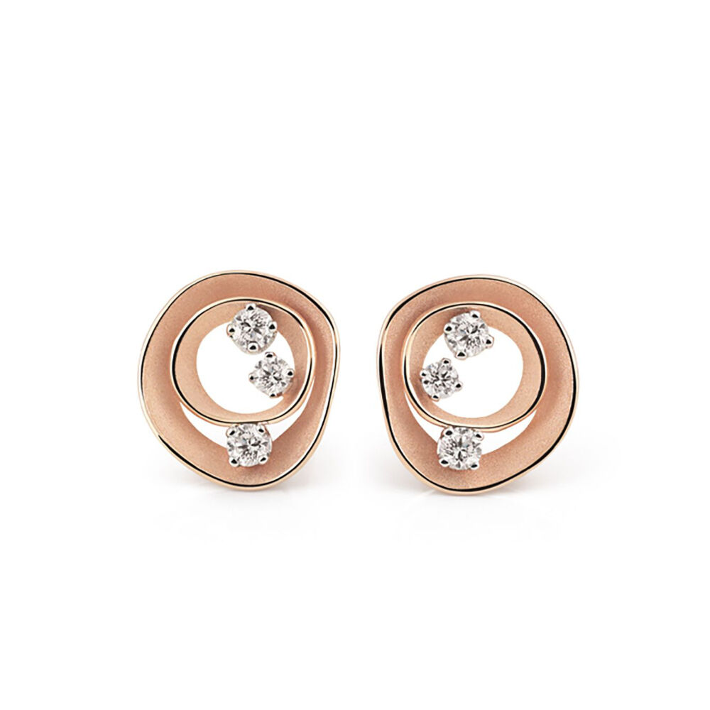Annamaria Cammilli Essential DUNE Ohrschmuck - GOR3517P - Pink Champagne Gold 750/-