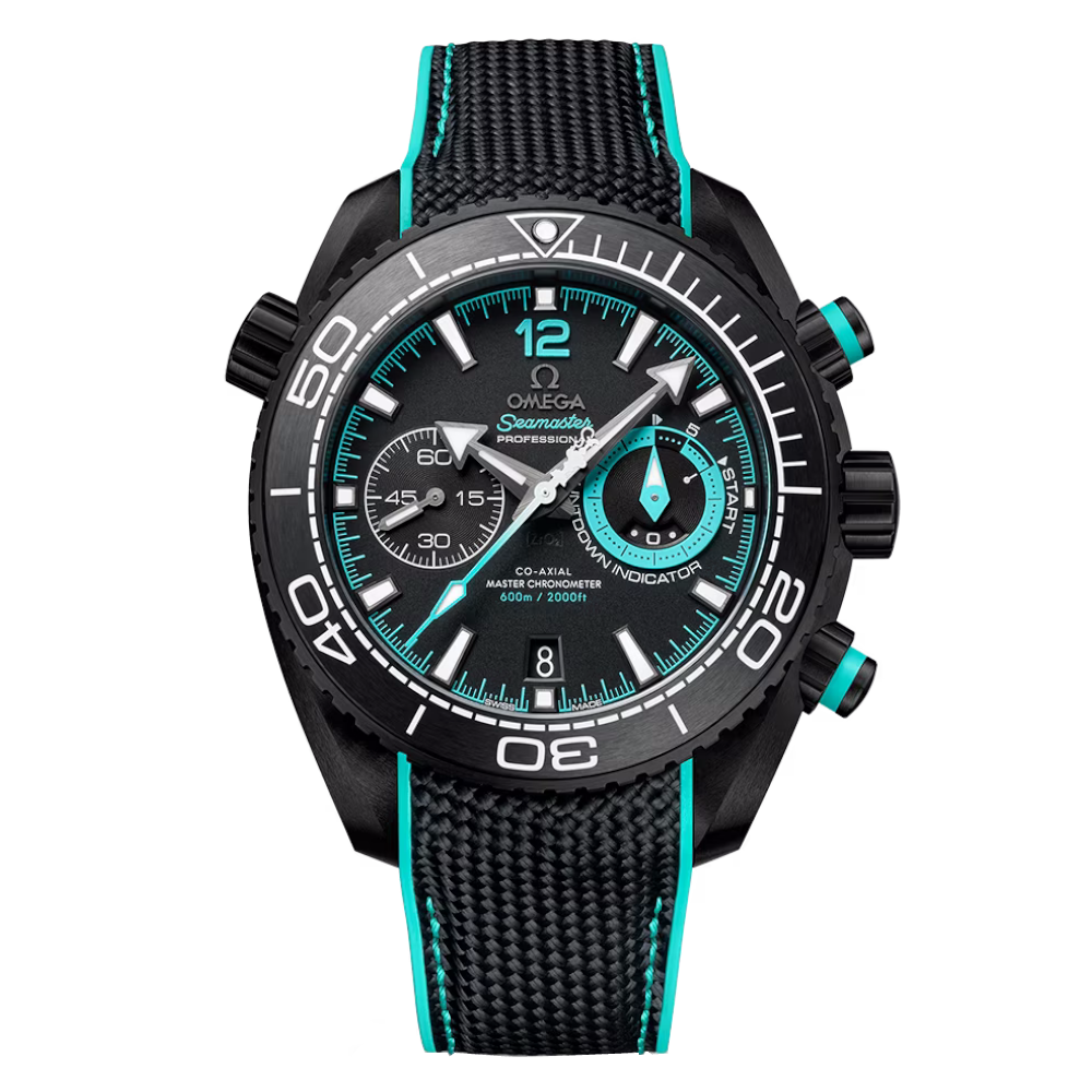 OMEGA Seamaster Planet Ocean 600M „ETNZ“ Deep Black Co-Axial Master Chronometer Chronograph 45,5mm 215.92.46.51.01.003