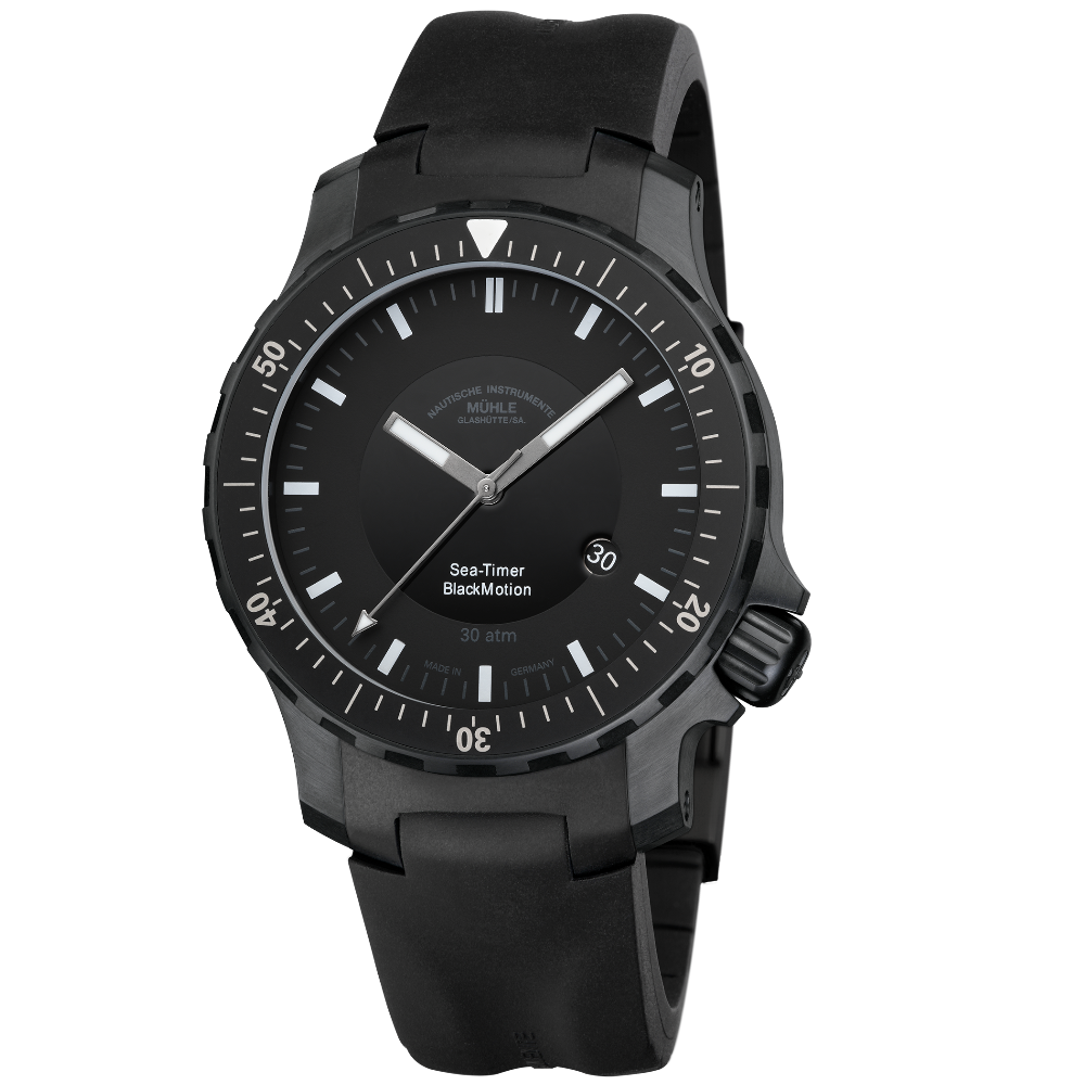 Mühle Glashütte Sea-Timer BlackMotion / M1-41-83-KB
