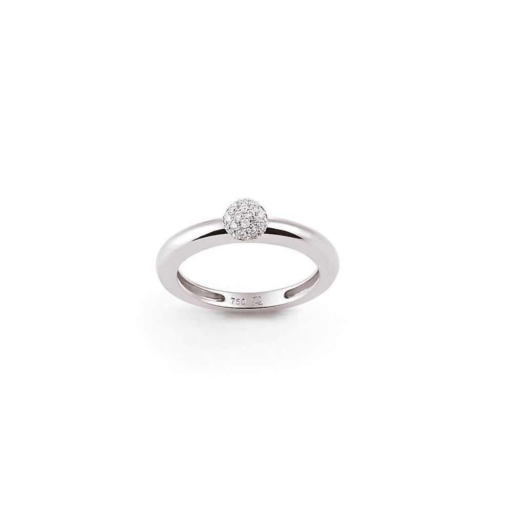 Al Coro Amici Ring - R7342W - Weißgold 750/-