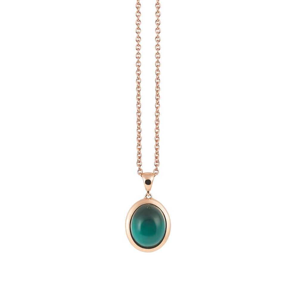 Al Coro Amici Anhänger mit Kette - NP9137PQR + K06R42 - Roségold 750/- 