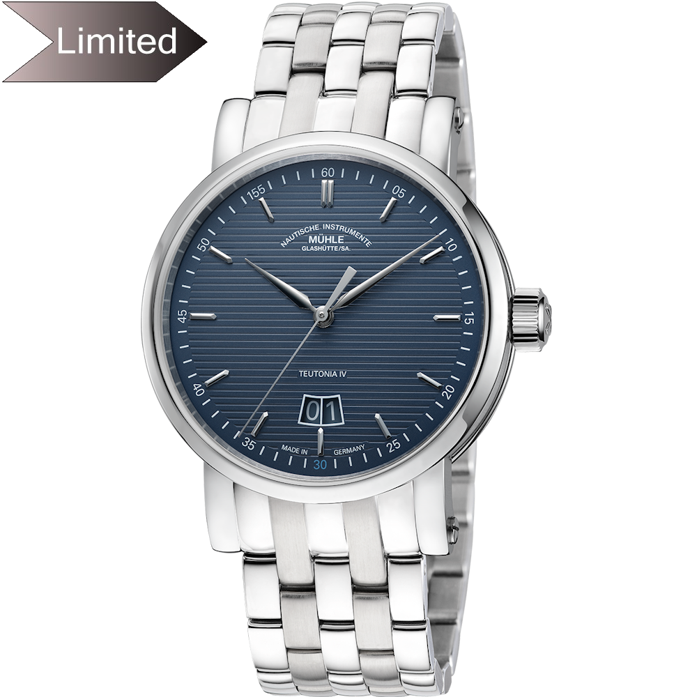 Mühle Glashütte Teutonia IV Großdatum EDITION 1994 / M1-44-75-1994-MB