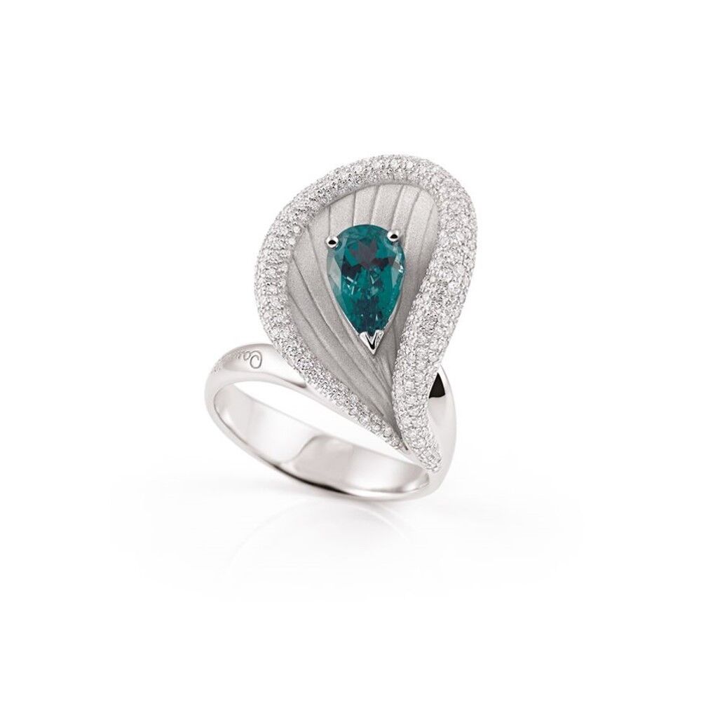 Annamaria Cammilli Vision Prestige Ring - GAN3413W - White Ice Gold 750/-