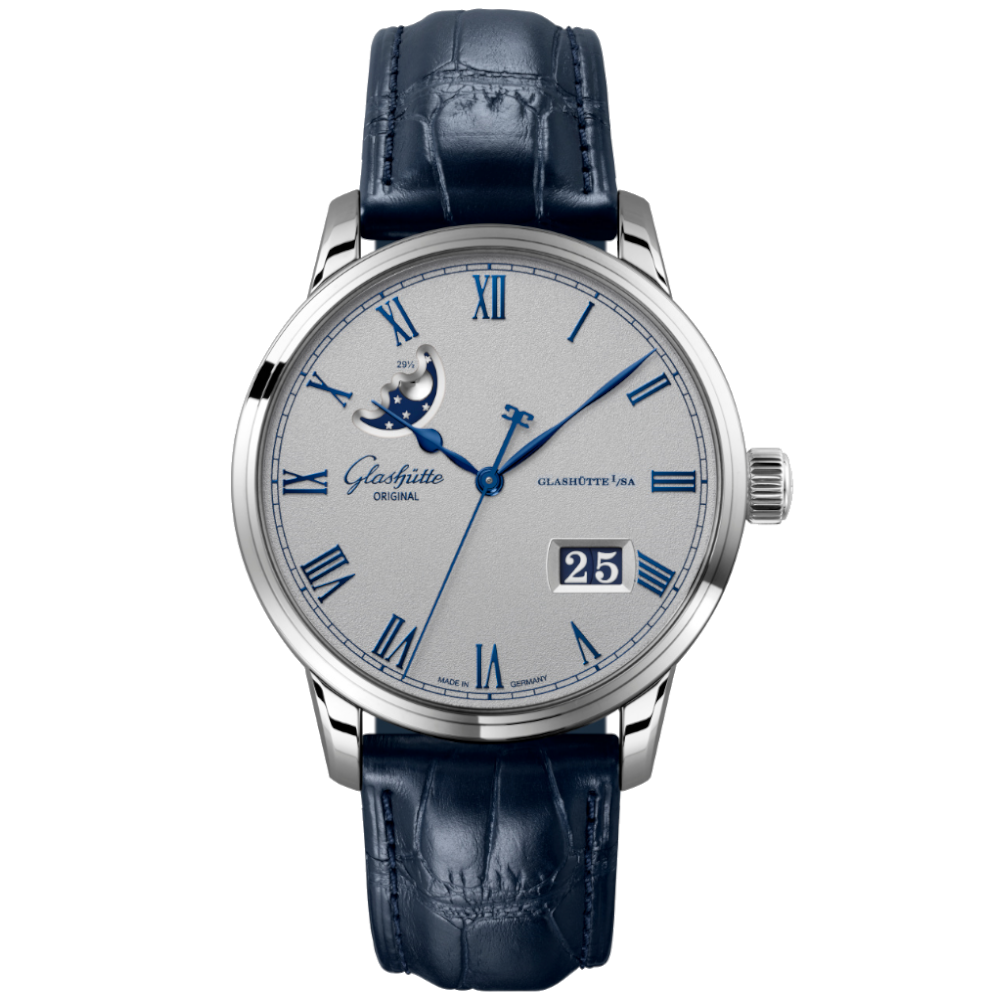 Glashütte Original Senator Excellence Panoramadatum Mondphase / 1-36-24-02-02-61