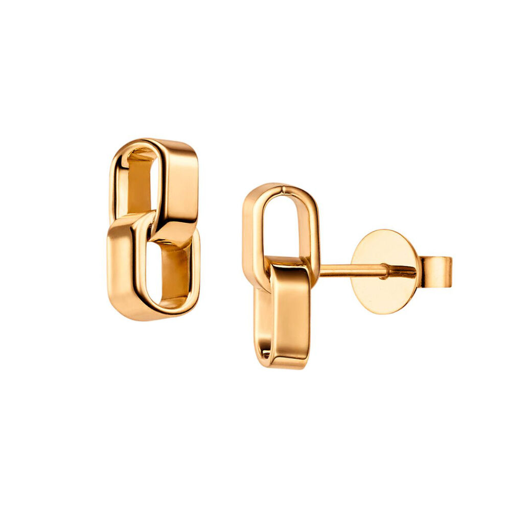 BINDER Ohrstecker - PERCEPTION P8 DUO - 400183 - Roségold 750/-