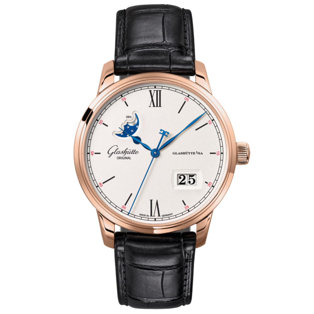 Glashütte Original Senator Excellence Panoramadatum Mondphase / 1-36-04-02-05-01
