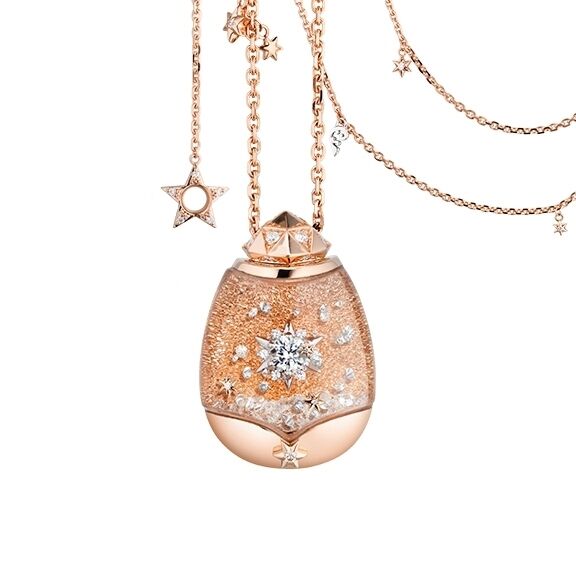 Capolavoro Collier - BILLION DREAMS Collection - Magic Star Traumkugel - Roségold 750/- CO900003