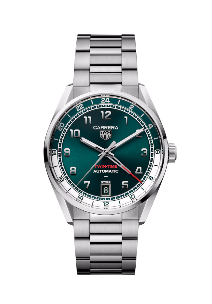 TAG Heuer Carrera Twin-Time 41mm WDA2114.BA0043