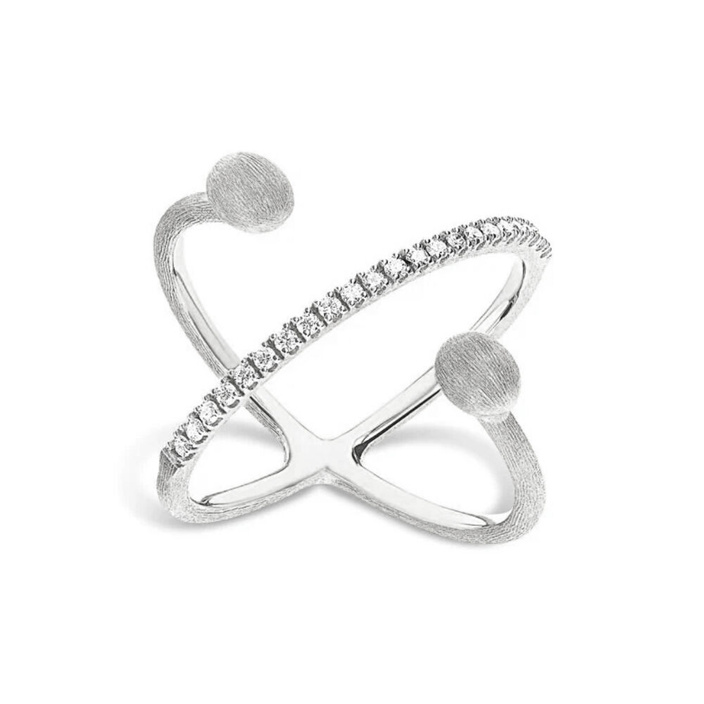 NANIS Ring DANCING ELITE - AS8-583 weiß