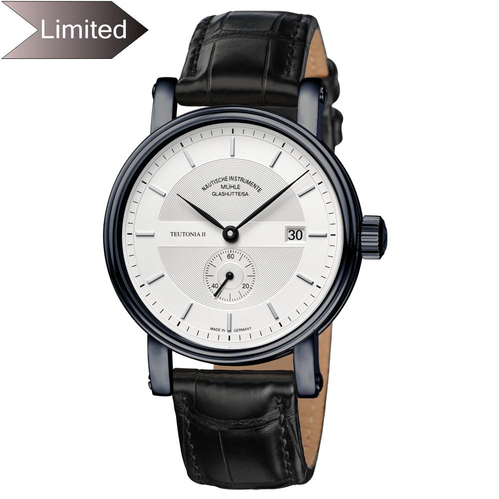 Mühle Glashütte Teutonia II Kleine Sekunde „EDITION MIDNIGHT“ / M1-33-45-LB 